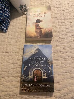 Melanie Dobson Paperback Book Catching Wind, The Wings of Poppy Pendleton